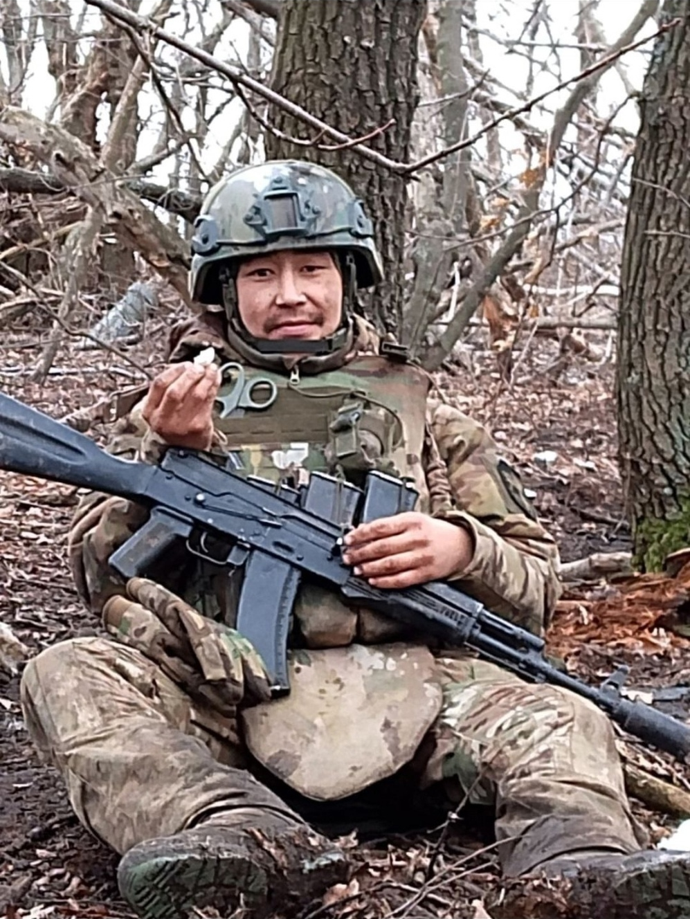 Фото: Погибший на войне с Украиной Езанги Владимир Романович. Ямало-Ненецкий автономный округ, танковые войска
