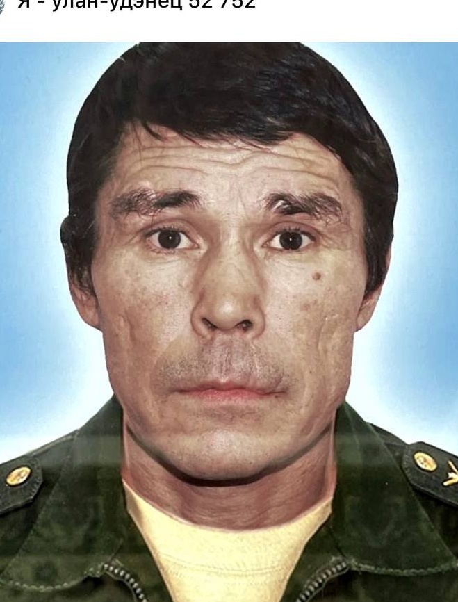 Фото: Погибший на войне с Украиной Телешев Алексей Михайлович. Республика Бурятия, добровольцы