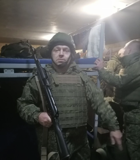 Фото: Погибший на войне с Украиной Виноградов Андрей Александрович. Ярославская область, нет данных