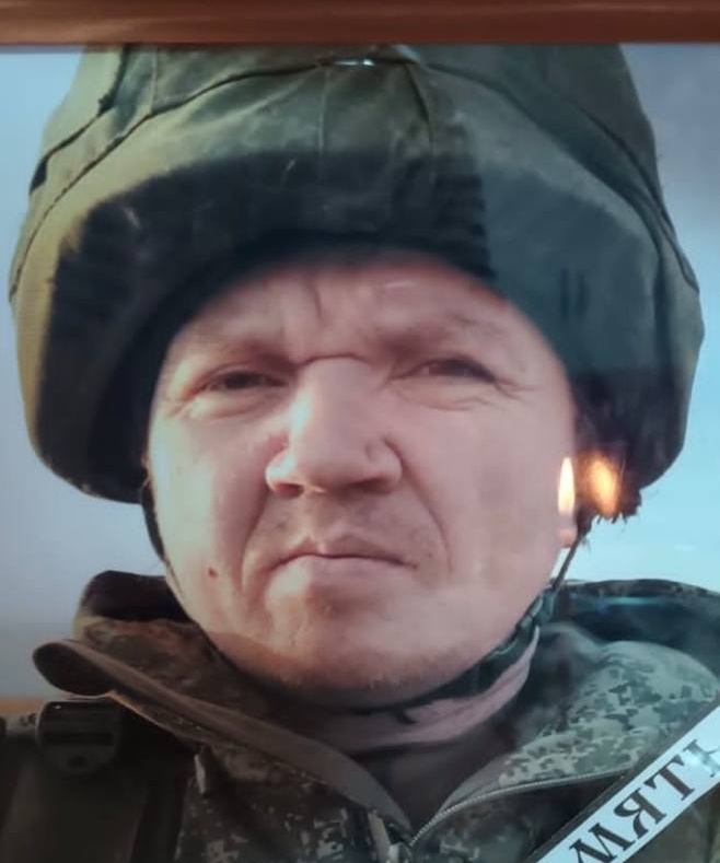 Фото: Погибший на войне с Украиной Левитских Владимир Васильевич. Удмуртская Республика, добровольцы