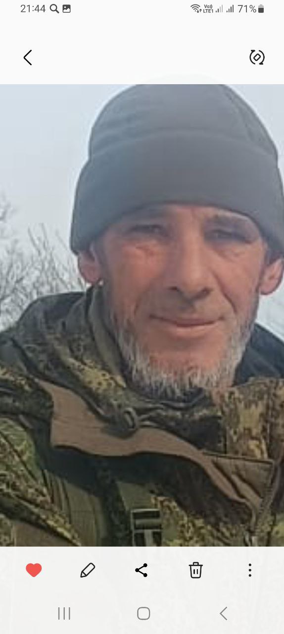 Фото: Погибший на войне с Украиной Волошенко Андрей Викторович. Краснодарский край, добровольцы