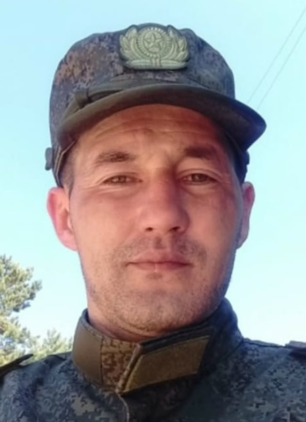 Фото: Погибший на войне с Украиной Козыбаев Акылбек Конысбаевич. Хабаровский край, мотострелковые войска