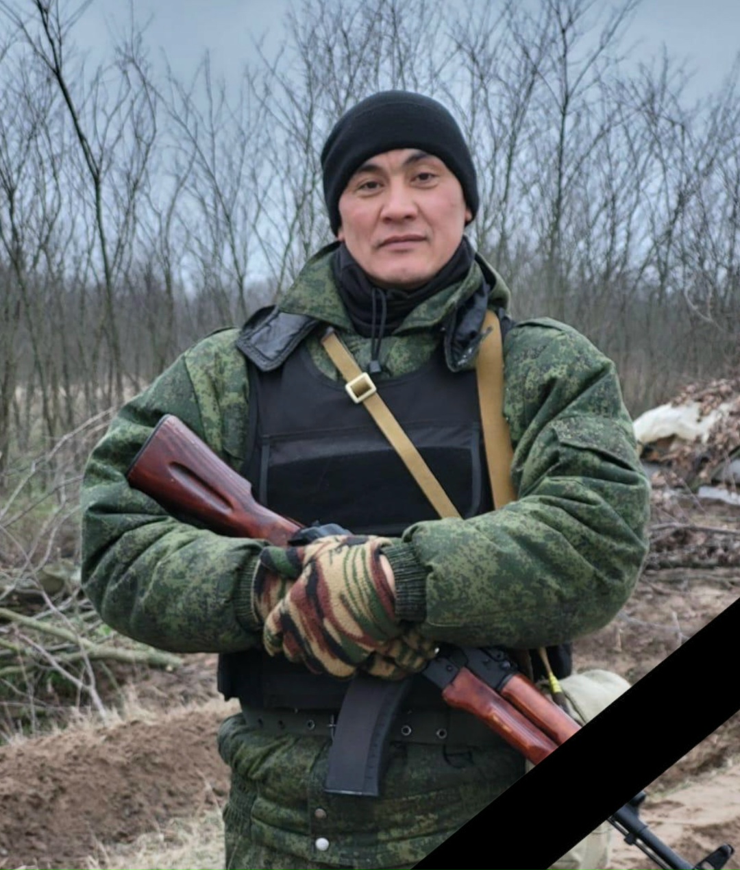 Фото: Погибший на войне с Украиной Слинкин Басанг Валерьевич. Республика Калмыкия, мобилизованные