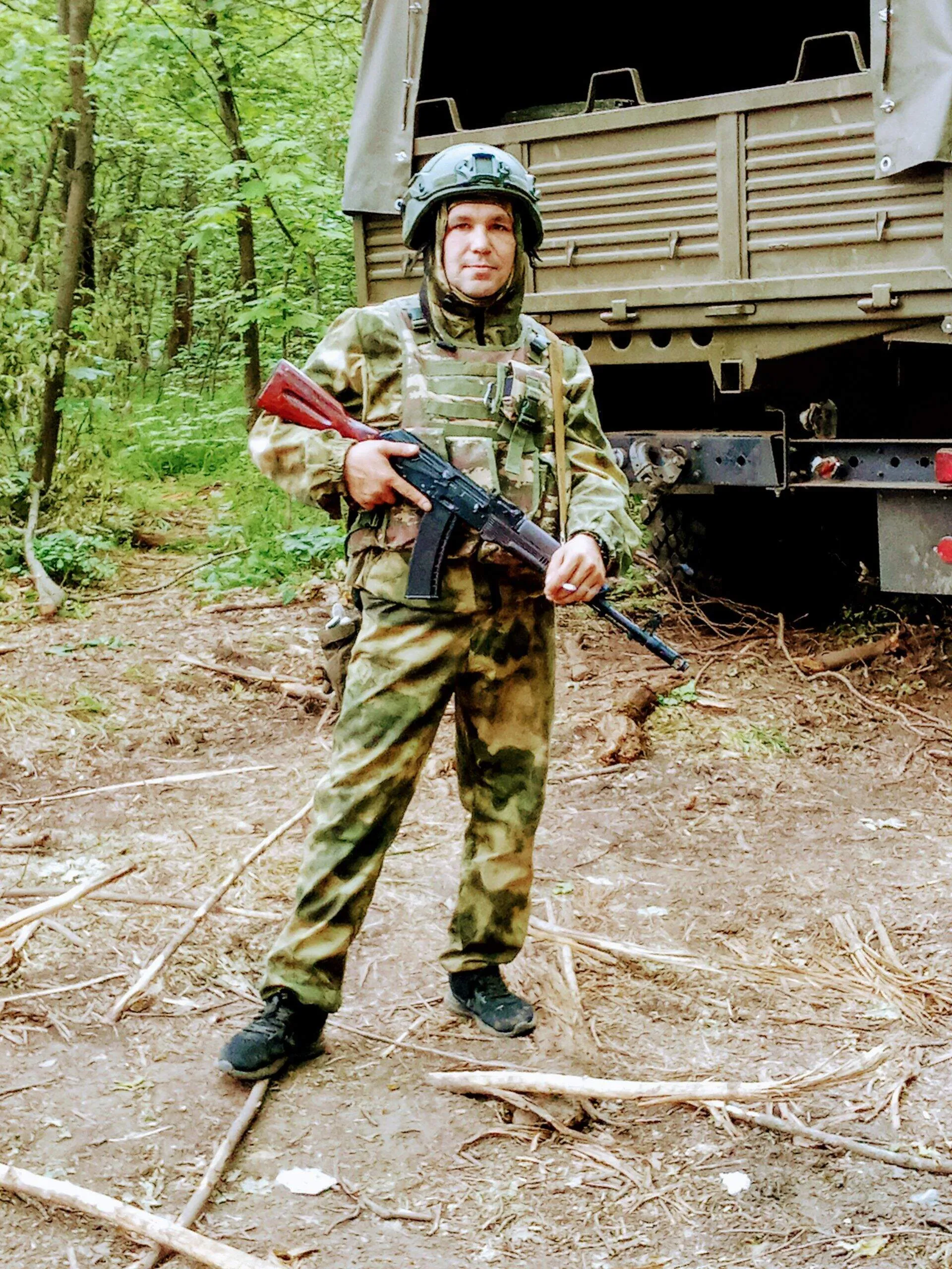 Фото: Погибший на войне с Украиной Ларюшкин Александр Валерьевич. Московская область, нет данных