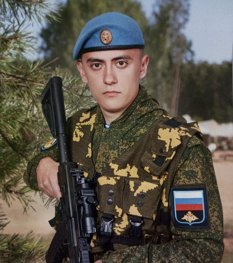 Фото: Погибший на войне с Украиной Акинфиев Максим Евгеньевич. Оренбургская область, ВДВ