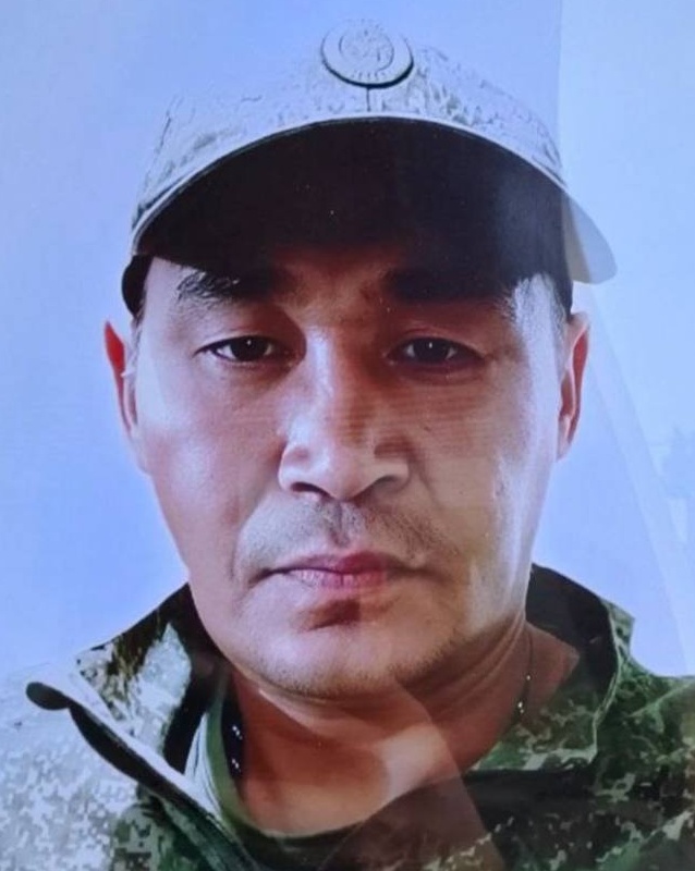 Фото: Погибший на войне с Украиной Бириней Артыш Павлович. Республика Тыва, добровольцы