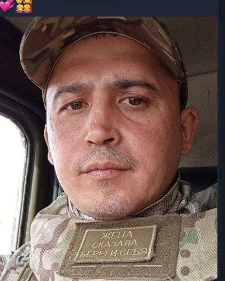 Фото: Погибший на войне с Украиной Шарипов Дониёр Юсупбоевич. Республика Башкортостан, ВДВ