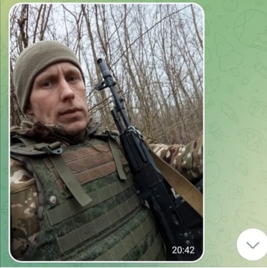 Фото: Погибший на войне с Украиной Матвеев Виктор Федорович. Псковская область, танковые войска