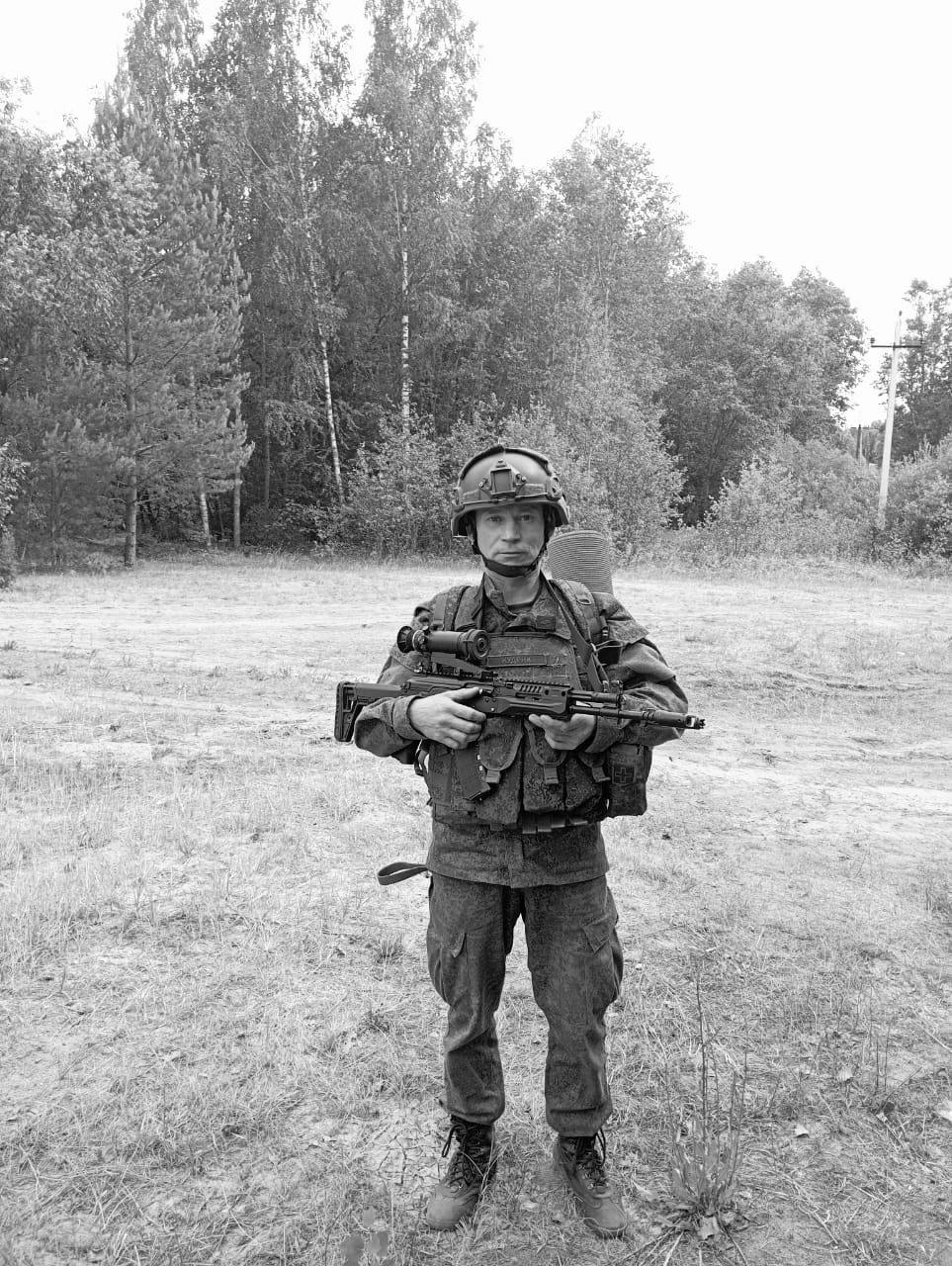 Фото: Погибший на войне с Украиной Кудрявцев Сергей Николаевич. Московская область, мотострелковые войска