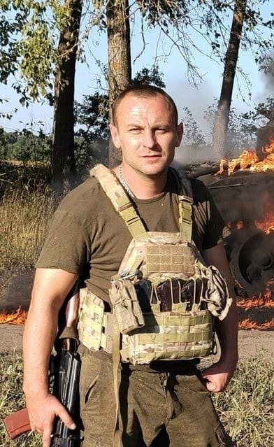 Фото: Погибший на войне с Украиной Бабюк Сергей Анатольевич. Республика Крым, морпехи