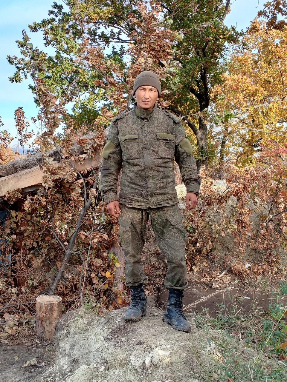 Фото: Погибший на войне с Украиной Чуссумаа Айдурай Буянович. Республика Тыва, ВДВ