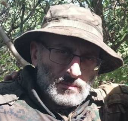 Фото: Погибший на войне с Украиной Эшба Ираклий Раульевич. Москва, добровольцы