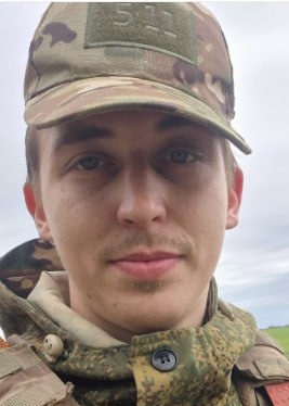 Фото: Погибший на войне с Украиной Гусев Максим Евгеньевич. Ивановская область, нет данных