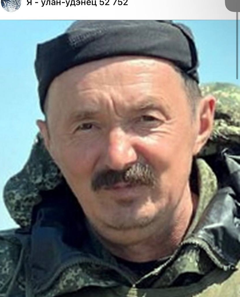 Фото: Погибший на войне с Украиной Варфоломеев Андрей Михайлович. Республика Бурятия, мобилизованные