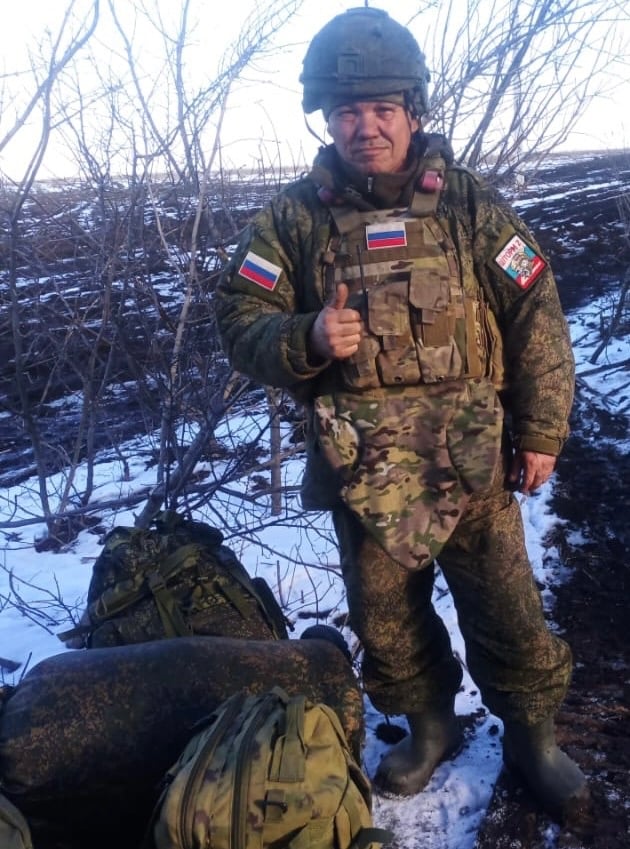 Фото: Погибший на войне с Украиной Султанов Хисын Батыхович. Астраханская область, добровольцы