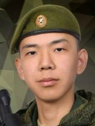 Фото: Погибший на войне с Украиной Ганиев Очир Пюрвяевич. Республика Калмыкия, танковые войска