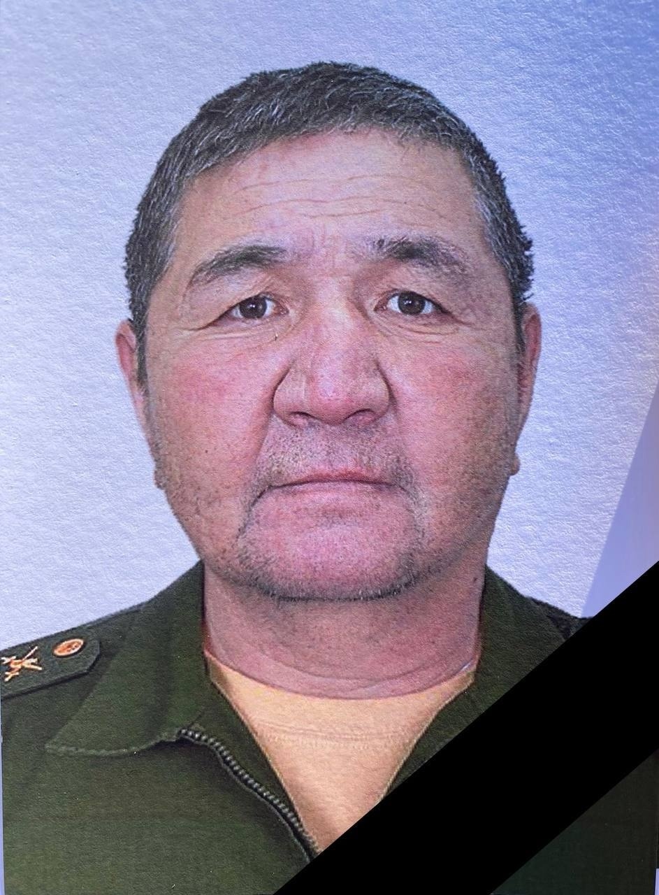 Фото: Погибший на войне с Украиной Кенжибаев Иртаргин Кажимович. Саратовская область, добровольцы