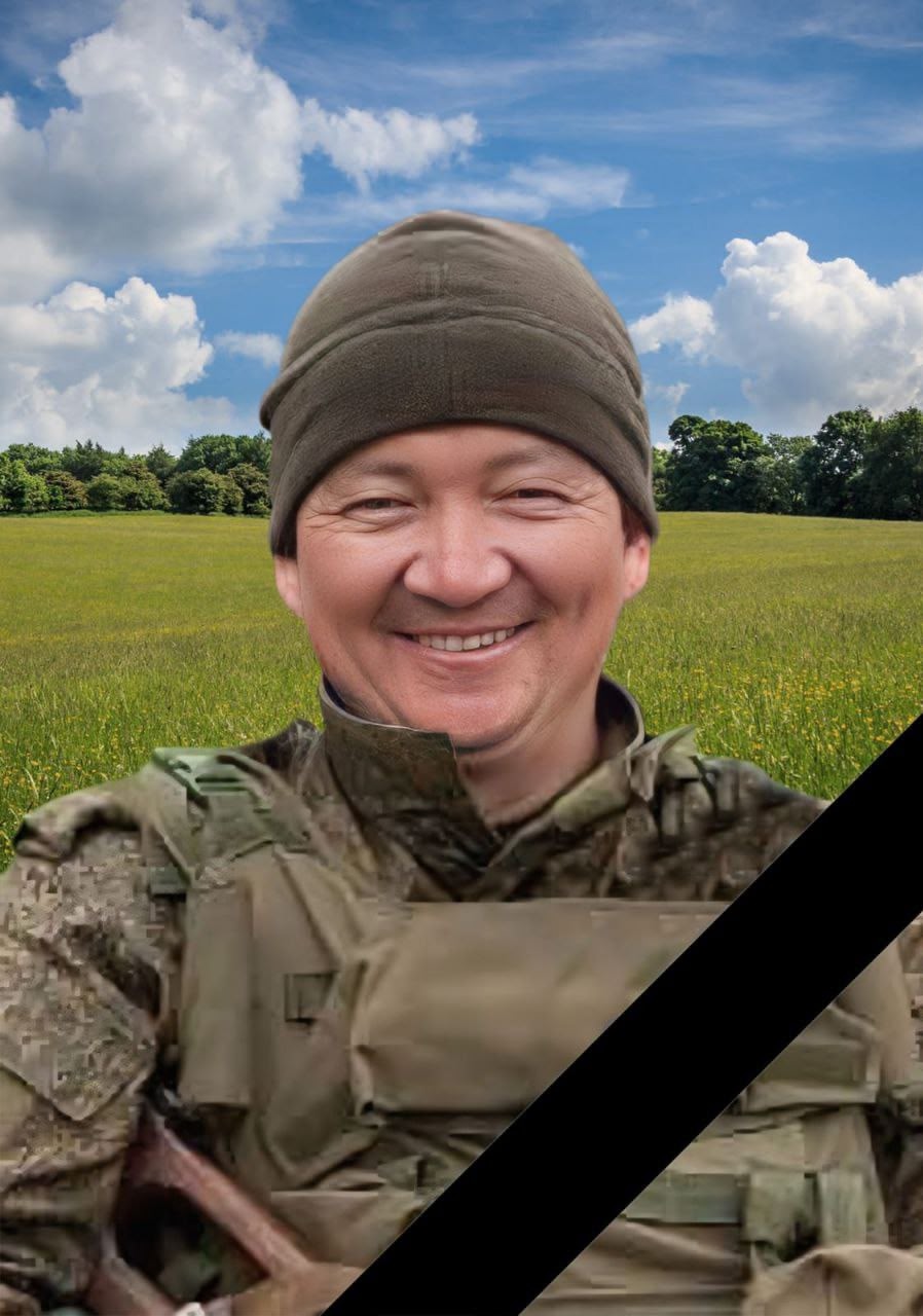 Фото: Погибший на войне с Украиной Бисинов Ахат Борисович. Волгоградская область, добровольцы