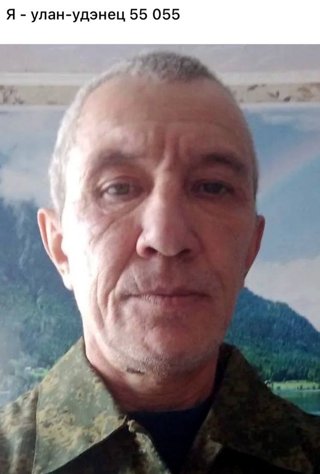 Фото: Погибший на войне с Украиной Заугаров Александр Владимирович. Республика Бурятия, заключенные
