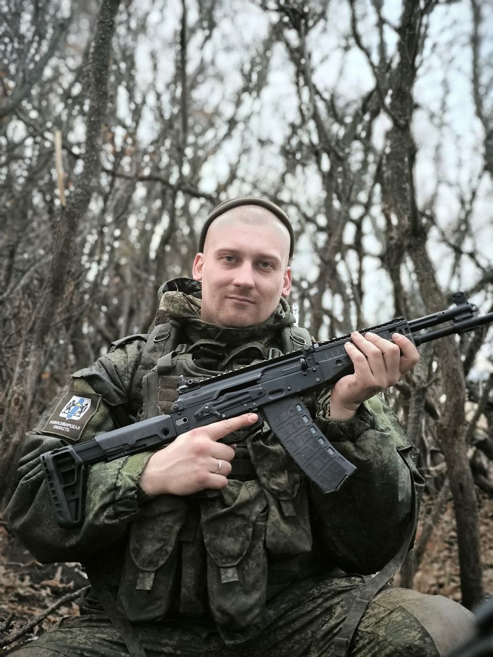 Фото: Погибший на войне с Украиной Облачков Вадим Юрьевич. Томская область, мотострелковые войска