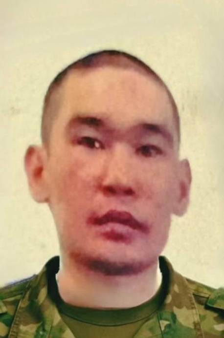 Фото: Погибший на войне с Украиной Бурбучап Айдыс Артурович. Республика Тыва, мотострелковые войска