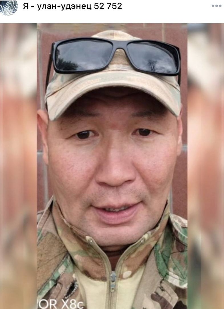 Фото: Погибший на войне с Украиной Очиров Владимир Баирович. Республика Бурятия, мотострелковые войска