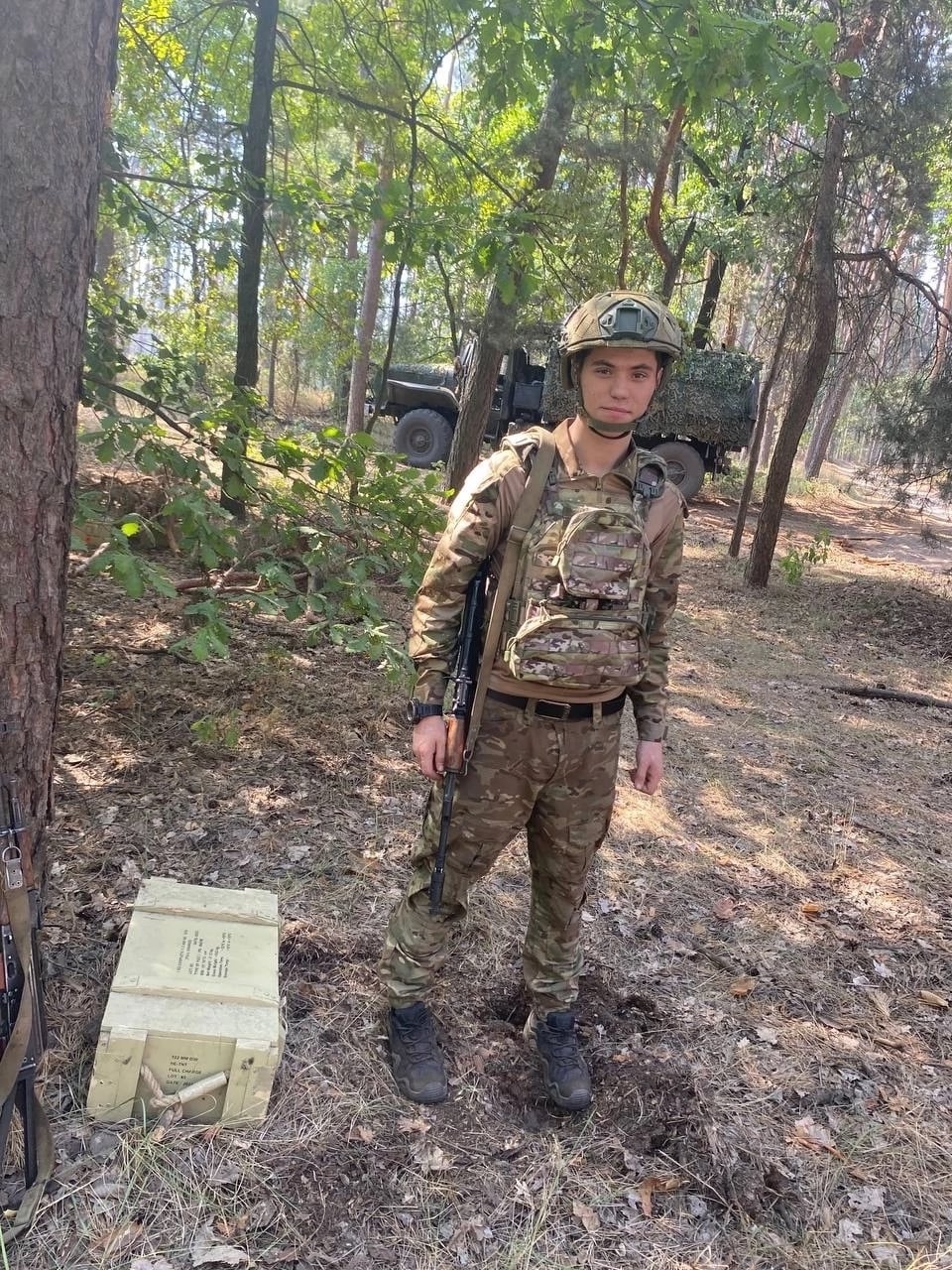 Фото: Погибший на войне с Украиной Меньшенин Владислав Вадимович. Вологодская область, мотострелковые войска