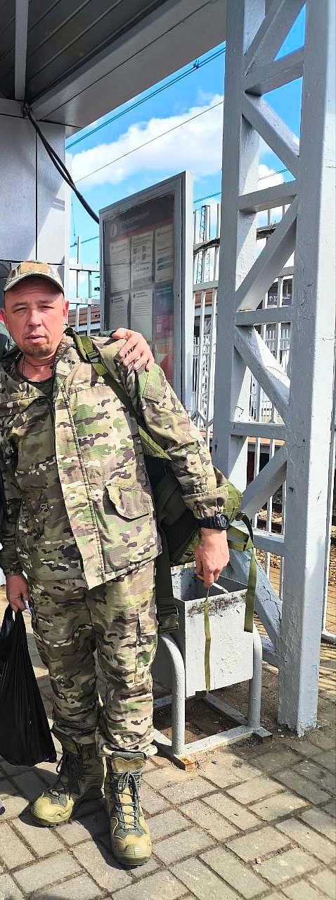 Фото: Погибший на войне с Украиной Кабанов Василий Александрович. Московская область, добровольцы