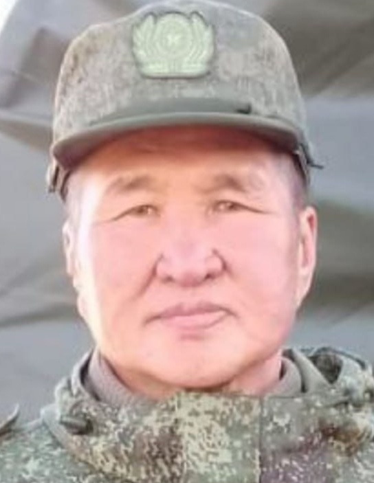 Фото: Погибший на войне с Украиной Енчинов Гаврил Маркович. Республика Алтай, добровольцы