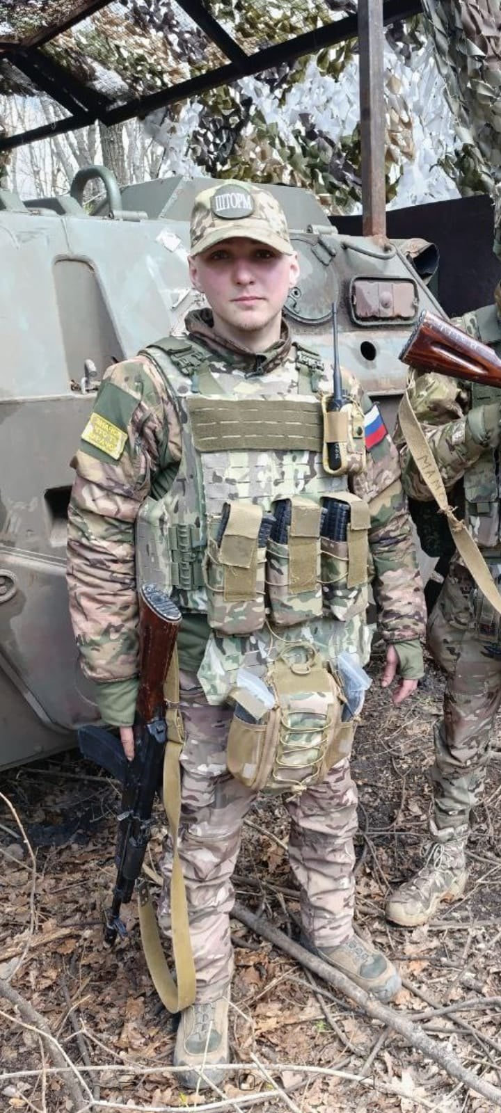 Фото: Погибший на войне с Украиной Чистяков Кирилл Антонович. Ярославская область, танковые войска