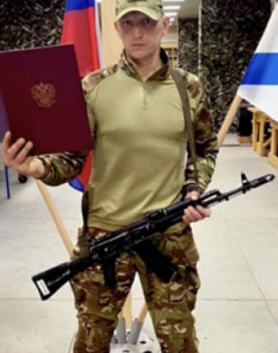 Фото: Погибший на войне с Украиной Гунин Андрей Николаевич. Приморский край, добровольцы