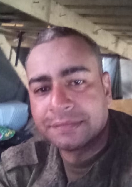 Фото: Погибший на войне с Украиной Ахмед Карим Бешр Хуссейн. Республика Карелия, мотострелковые войска