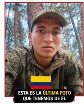 Фото: Погибший на войне с Украиной Вега Пачеко Дуван Калекк. Иностранцы, добровольцы