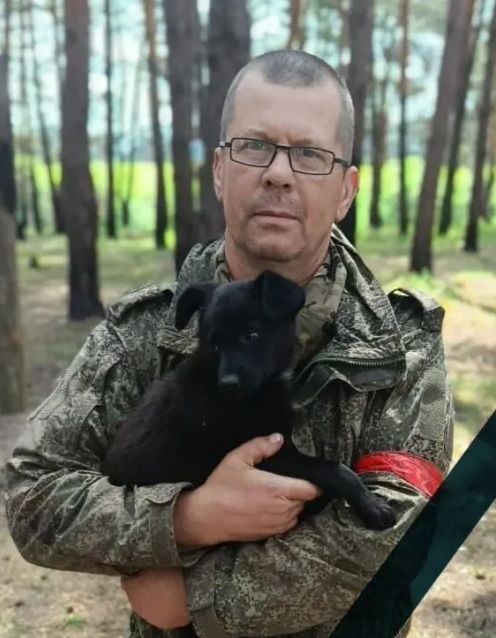 Фото: Погибший на войне с Украиной Левин Михаил Борисович. Саратовская область, добровольцы