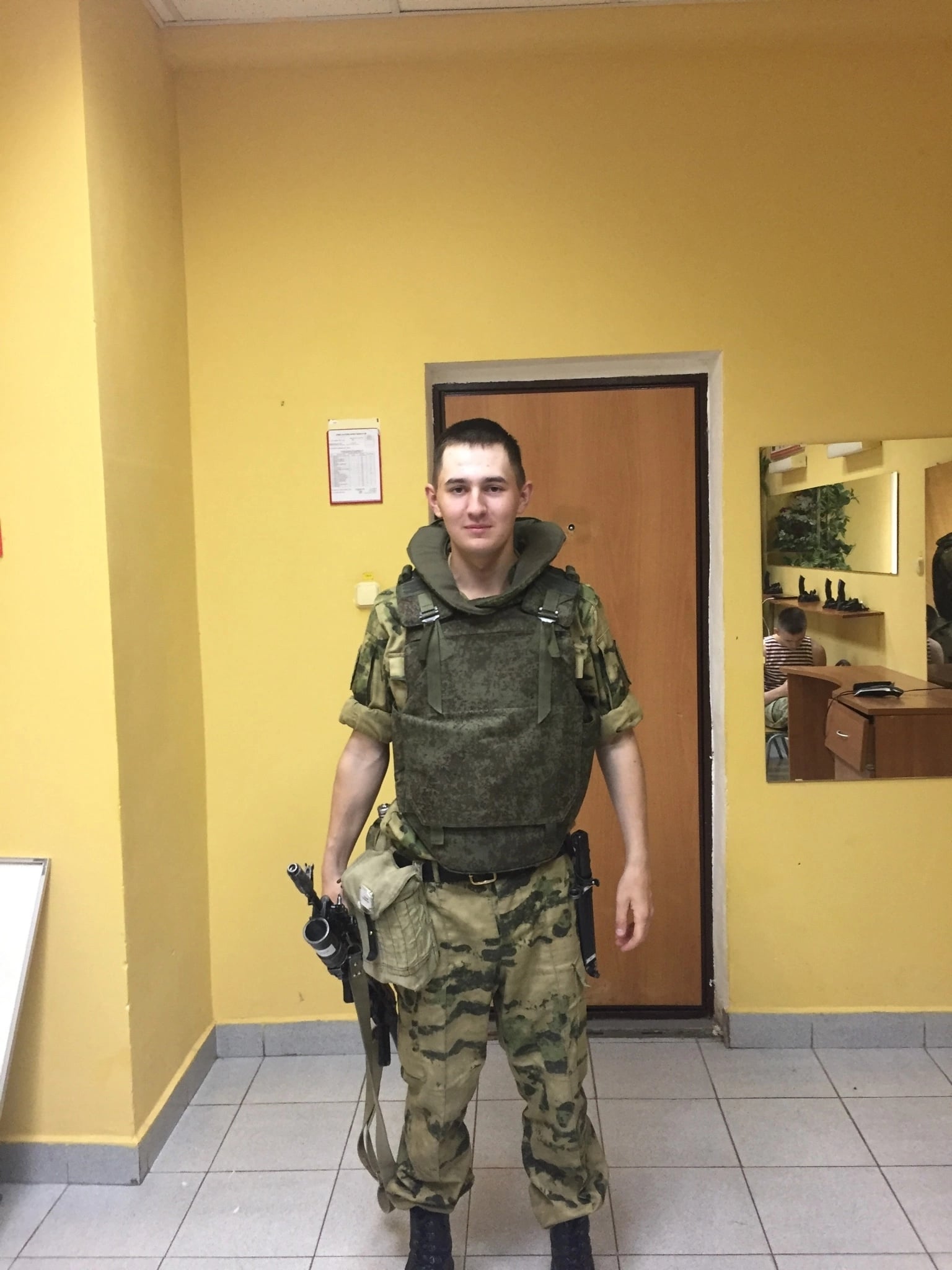 Фото: Погибший на войне с Украиной Аббазов Константин Маратович. Омская область, мотострелковые войска