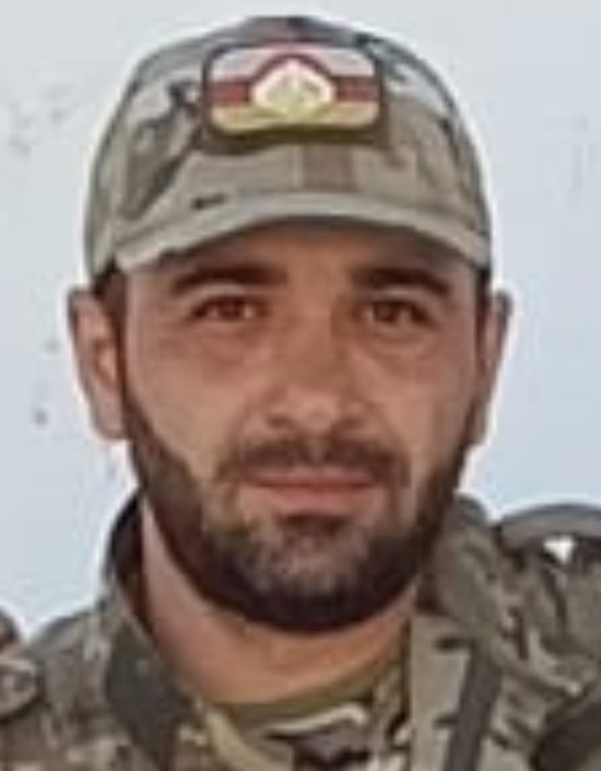 Фото: Погибший на войне с Украиной Алборашвили Сослан Альбертович. Республика Северная Осетия-Алания, морпехи