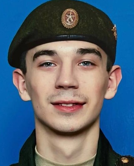 Фото: Погибший на войне с Украиной Клопов Владислав Вадимович. Архангельская область, артиллерия