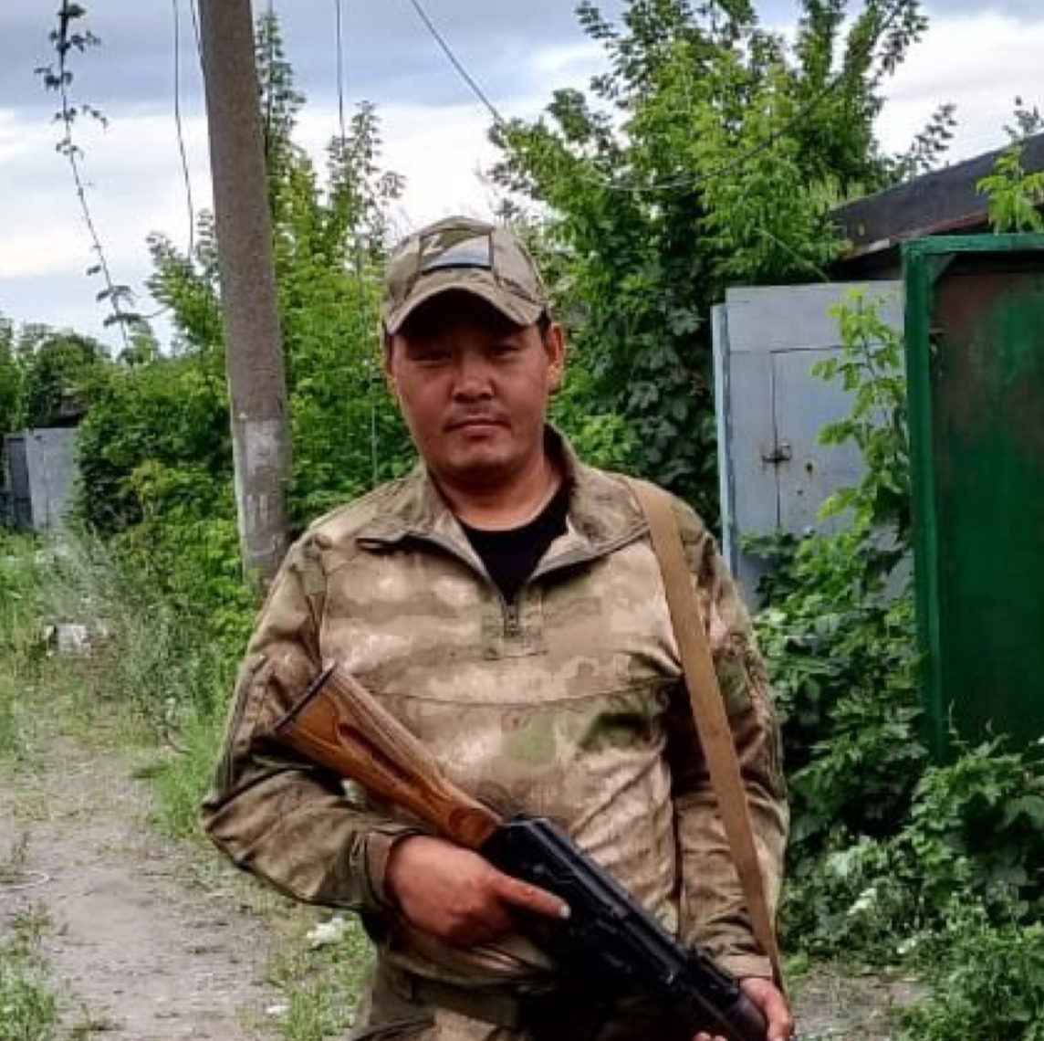 Фото: Погибший на войне с Украиной Матаков Байрам Олегович. Республика Алтай, добровольцы