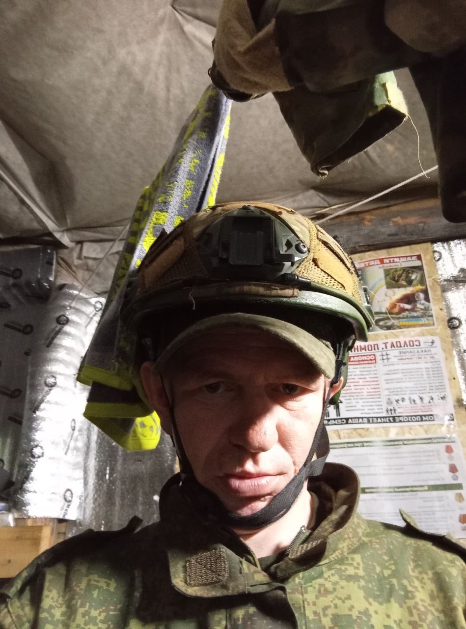 Фото: Погибший на войне с Украиной Зайцев Андрей Олегович. Курганская область, морпехи