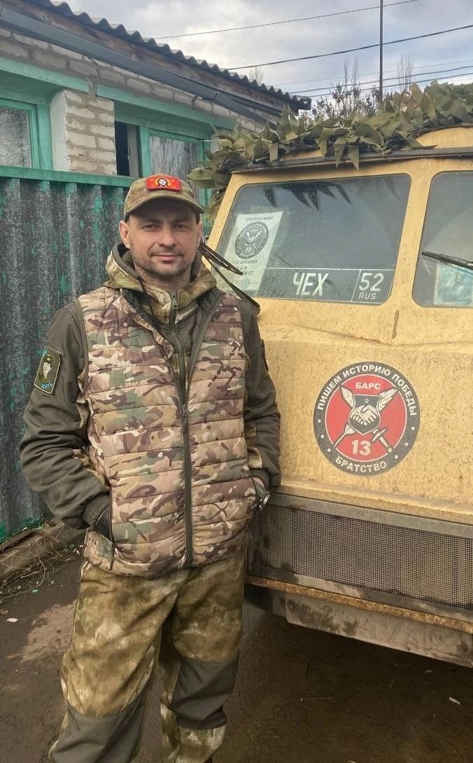 Фото: Погибший на войне с Украиной Шокин Александр Николаевич. Нижегородская область, добровольцы