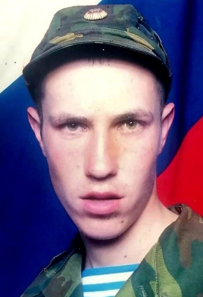 Фото: Погибший на войне с Украиной Жиднин Владимир Анатольевич. Орловская область, спецназ