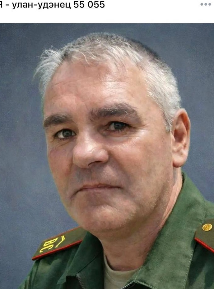 Фото: Погибший на войне с Украиной Серебренников Константин Николаевич. Республика Бурятия, добровольцы