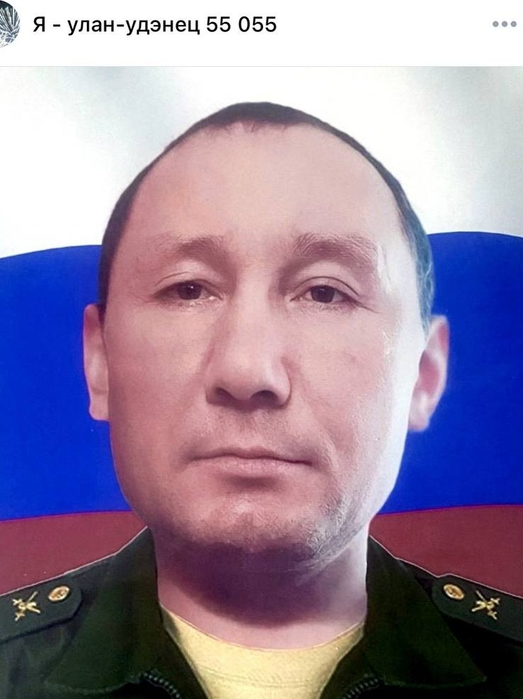 Фото: Погибший на войне с Украиной Матуев Сергей Юрьевич. Республика Бурятия, добровольцы