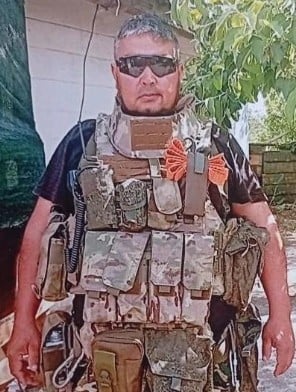 Фото: Погибший на войне с Украиной Баймухамбетов Сабыржан Даниялович. Астраханская область, добровольцы