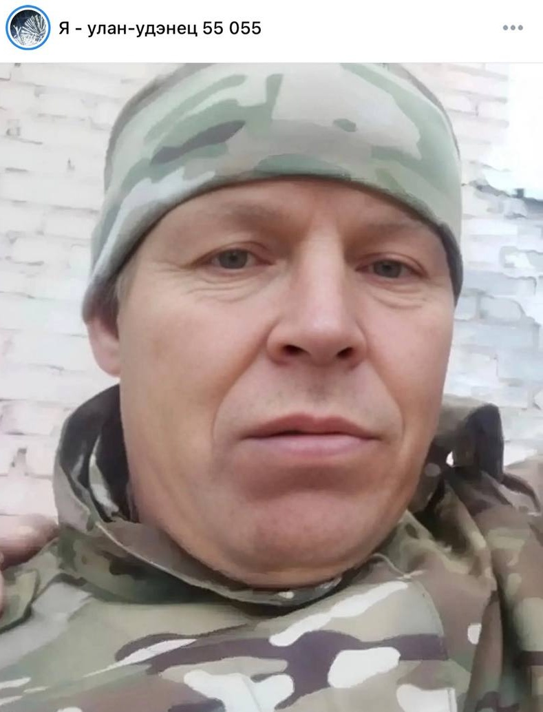 Фото: Погибший на войне с Украиной Кокорин Иван Николаевич. Республика Бурятия, добровольцы