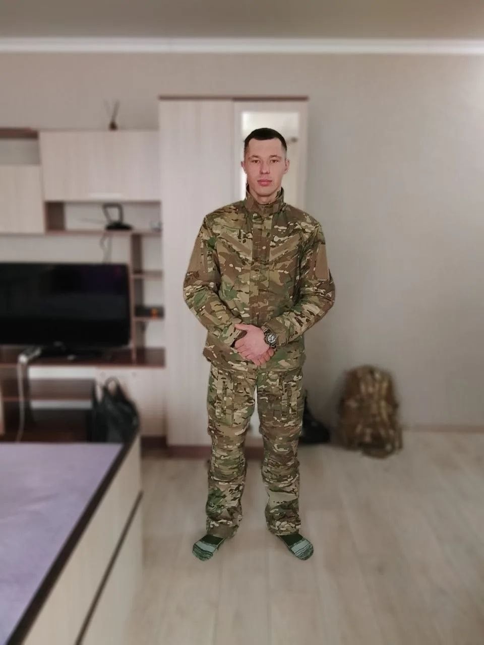Фото: Погибший на войне с Украиной Гаерханов Виталий Игоревич. Омская область, нет данных
